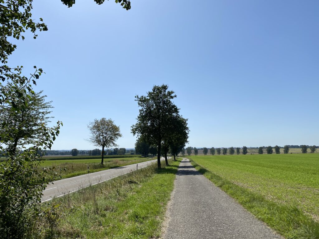 11.08.23 – Oberschwäbischer Jakobsweg 6. Tag/ 30. Lauftag